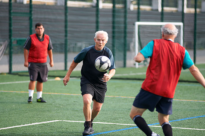 Männer spielen in Berlin Fussball Männer spielen in Berlin Fussball