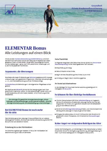 Axa Versicherung 3 Top Tarife Der Privaten Krankenversicherung Dbv Axa