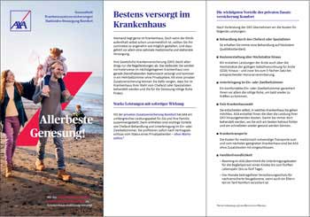 Axa Versicherung In Hagen Stationare Zusatzversicherung Dbv Axa