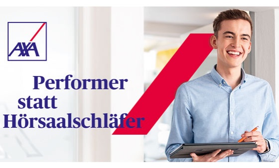 Azubi bei AXA - Gib alles. Erreiche mehr.