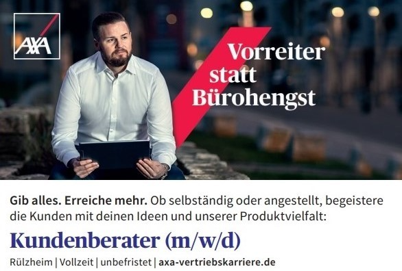 Vorreiter statt Bürohengst