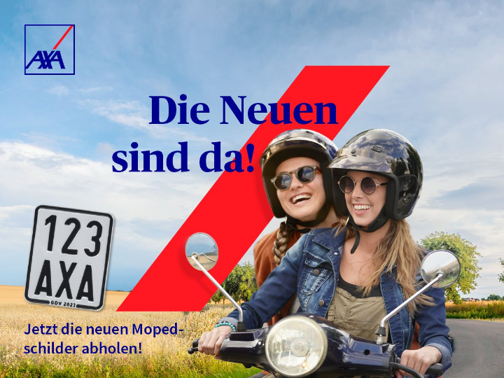 Jetzt an die neuen Versicherungskennzeichen denken!