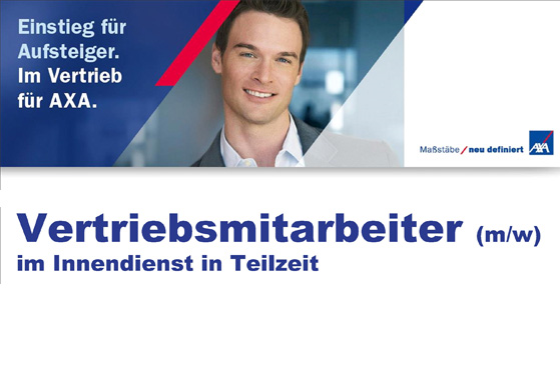 Teamplayer für den Innendienst gesucht