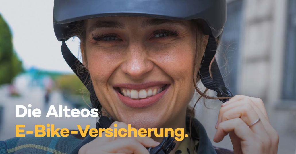 Alteos - die neue E-Bike-Versicherung von AXA