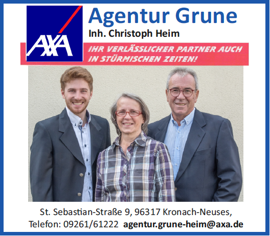 Auch in stürmischen Zeiten für Sie da!