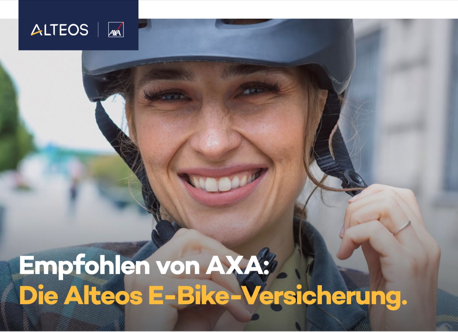 Von uns empfohlen: Die Alteos E-Bike-Versicherung!