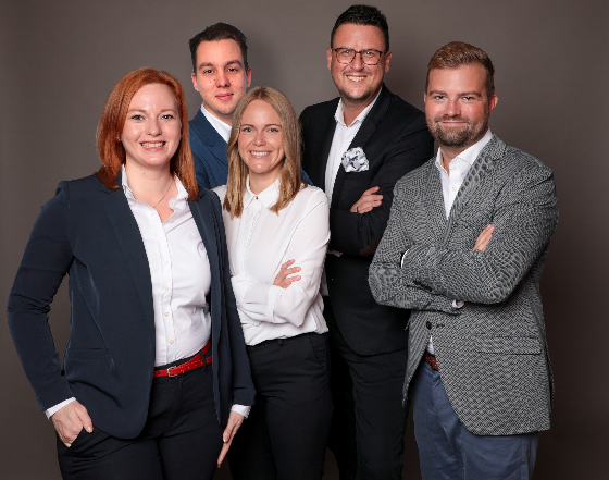 Das Team der Agentur Merker