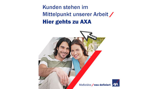 AXA - Besuchen Sie auch unsere AXA-Homepage