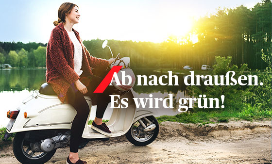 AXA - Ab nach draußen. Es wird Grün!