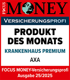 Focus Money Testsiegel zu Krankenhauszusatzversicherung