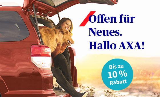 AXA - Offen für Neues AXA - Offen für Neues