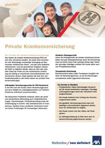 PRIVATE KRANKENVERSICHERUNG PKV AXA visual data 6