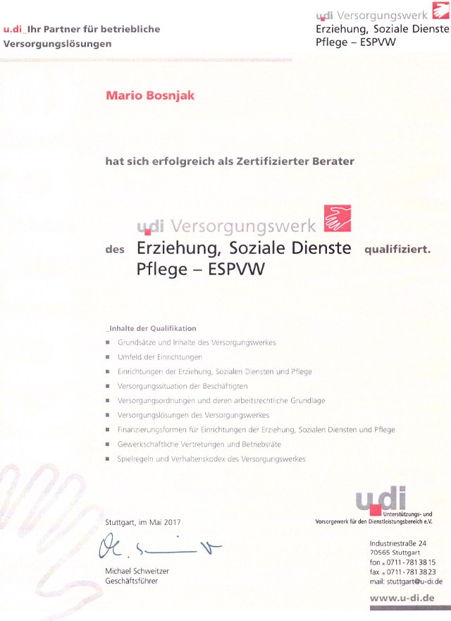 AXA Stuttgart MB Versicherungsvermittlungs GmbH | Zertifikat AXA Stuttgart MB Versicherungsvermittlungs GmbH | Zertifikat