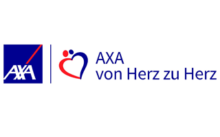 Logo AXA von Herz zu Herz Logo AXA von Herz zu Herz