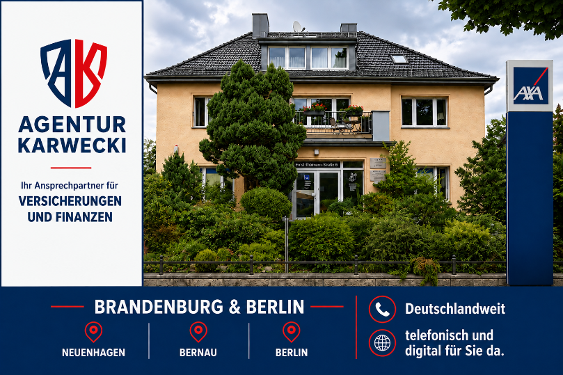 AXA Hauptvertretung in Neuenhagen John-Paul Karwecki aus Neuenhagen