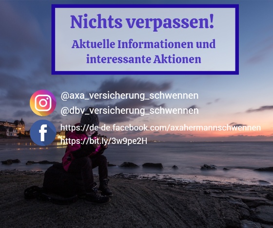 Unser Social Media - Jetzt immer auf dem neuesten Stand bleiben!