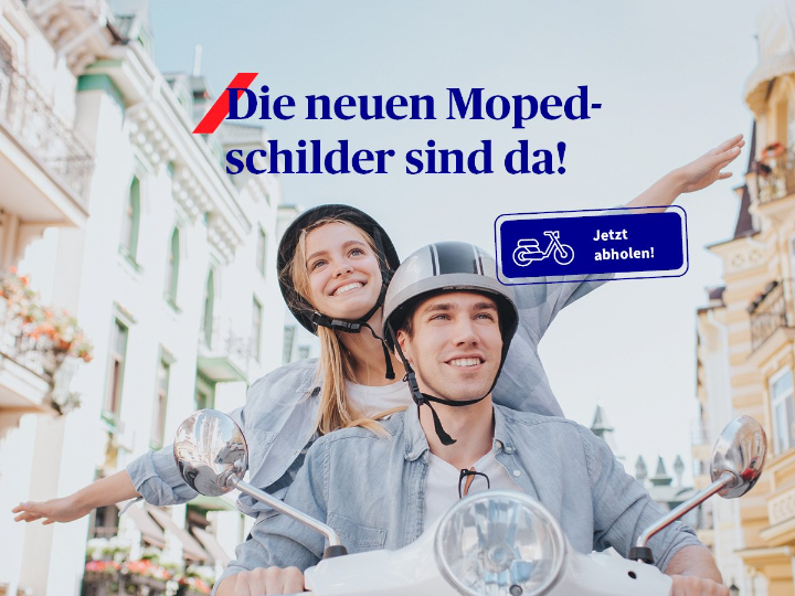 Die neuen Moped- / E-Scooter-Kennzeichen 2025 sind da!