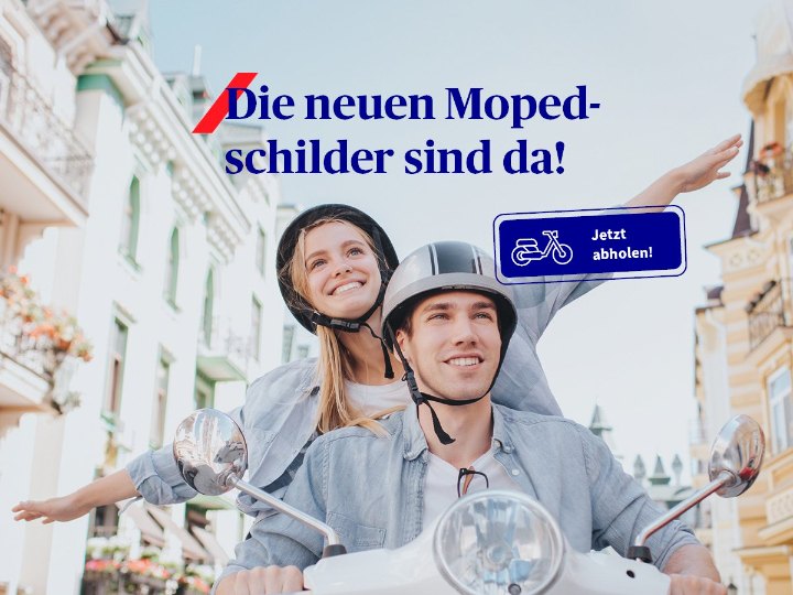 Die neuen Moped- / E-Scooter-Kennzeichen 2024 sind da!