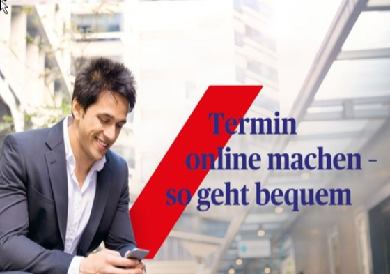 Jetzt auch Termine Online vereinbaren