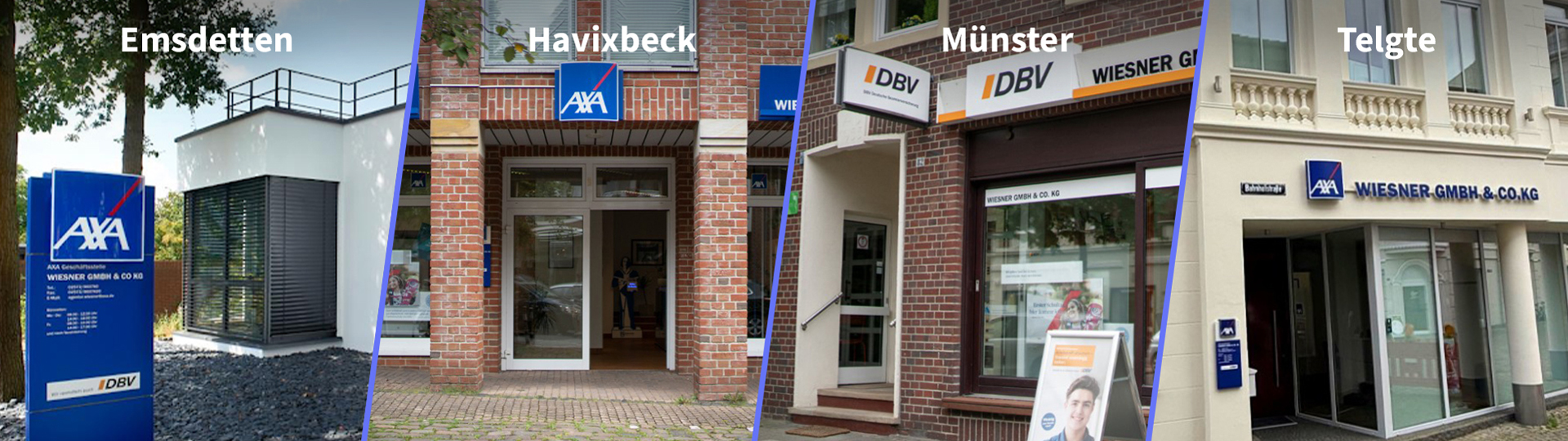 AXA Geschäftsstelle in Emsdetten Wiesner GmbH & Co. KG aus Emsdetten