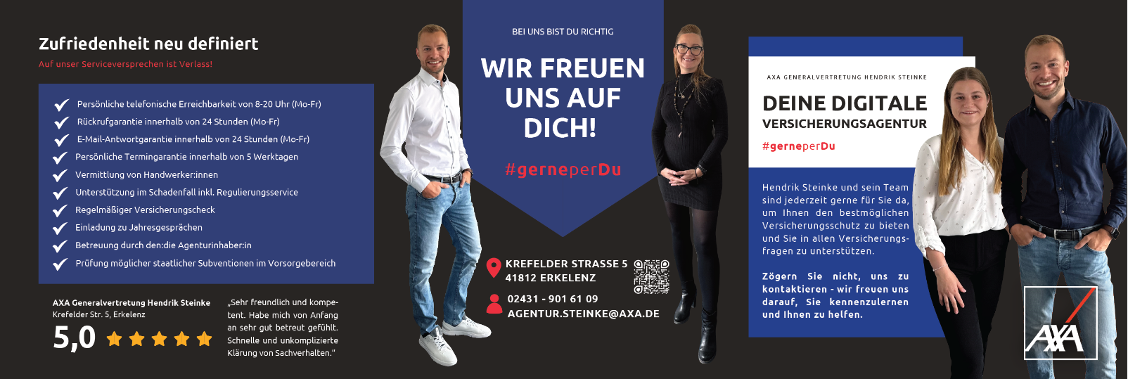 AXA Generalvertretung in Erkelenz Hendrik Steinke aus Erkelenz