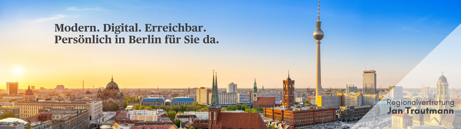 DBV Deutsche Beamtenversicherung Spezialist f&uuml;r den &Ouml;ffentlichen Dienst Jan Trautmann aus Berlin