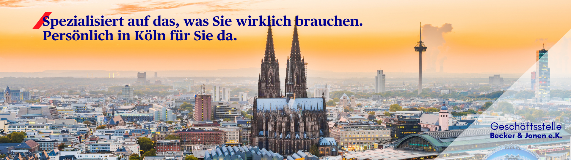 AXA Geschäftsstelle in Köln Becker & Jonen e.K. aus Köln