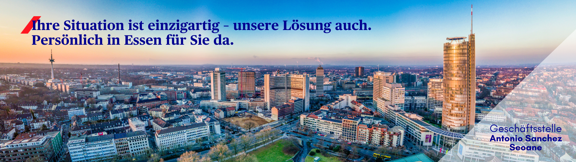 AXA Geschäftsstelle in Essen Antonio Sanchez Seoane aus Essen