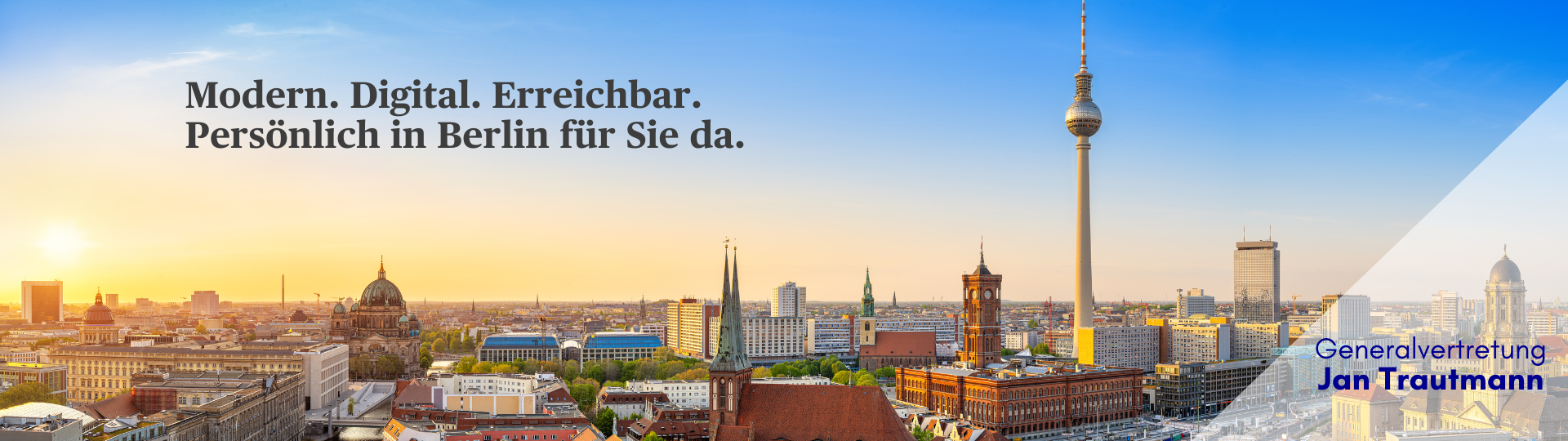 DBV Deutsche Beamtenversicherung Spezialist für den Öffentlichen Dienst Jan Trautmann aus Berlin