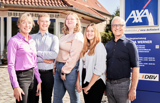 AXA Hauptvertretung in Lödla Milena Werner aus Lödla