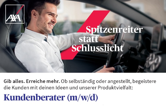 Spitzenreiter statt Schlusslicht - Kundenberater (m/w/d)